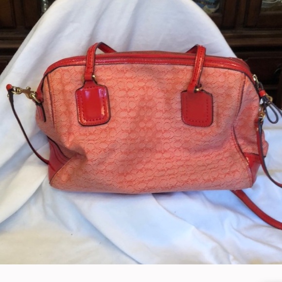 👛 ★❦꒒ik୧⌵♡⌵N୧w❦★ AUCTION PRICE Adorable Coach Poppy Satchel Handbag - Picture 5 of 7